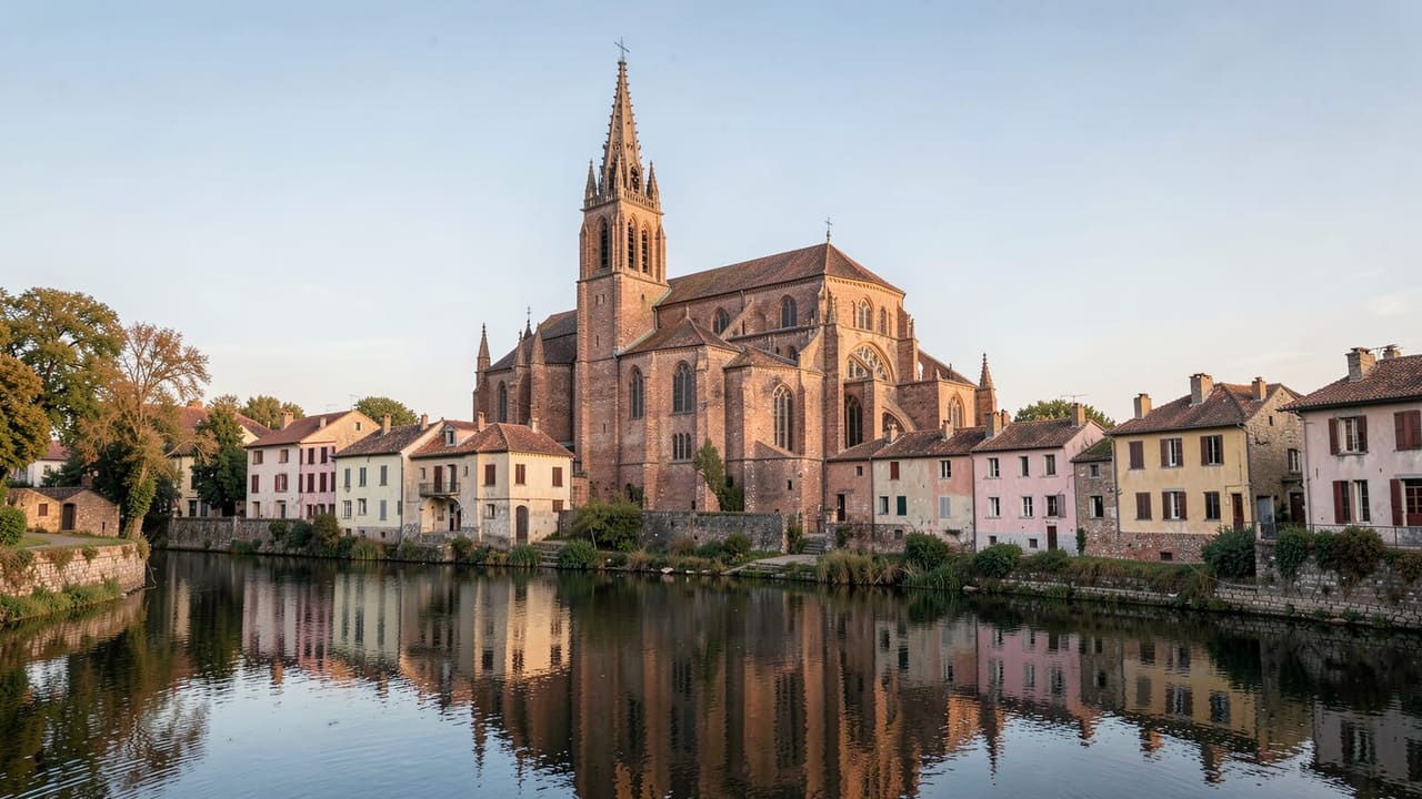 Vue patrimoine de Albi — photographie éditoriale