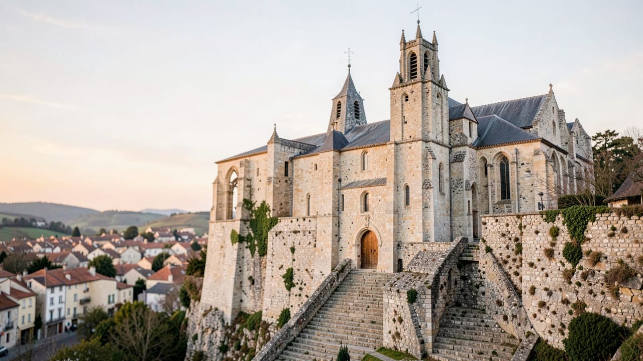 Vue patrimoine de Auch — photographie éditoriale