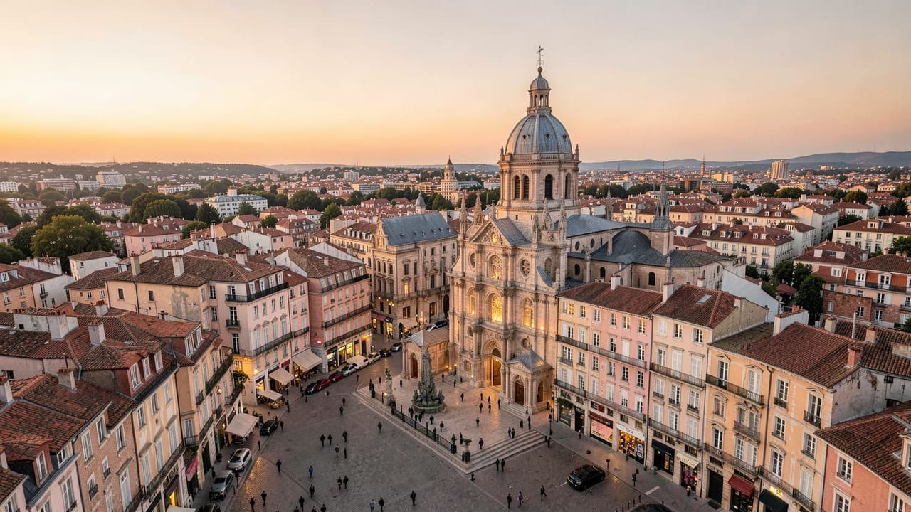 Vue patrimoine de Toulouse — photographie éditoriale